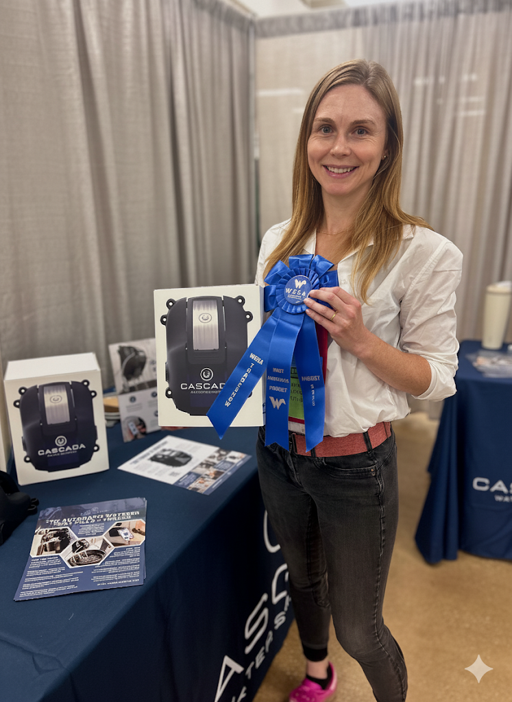 Cascada automatic waterer wins WESA most innovative award